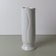 White porcelain tube vase