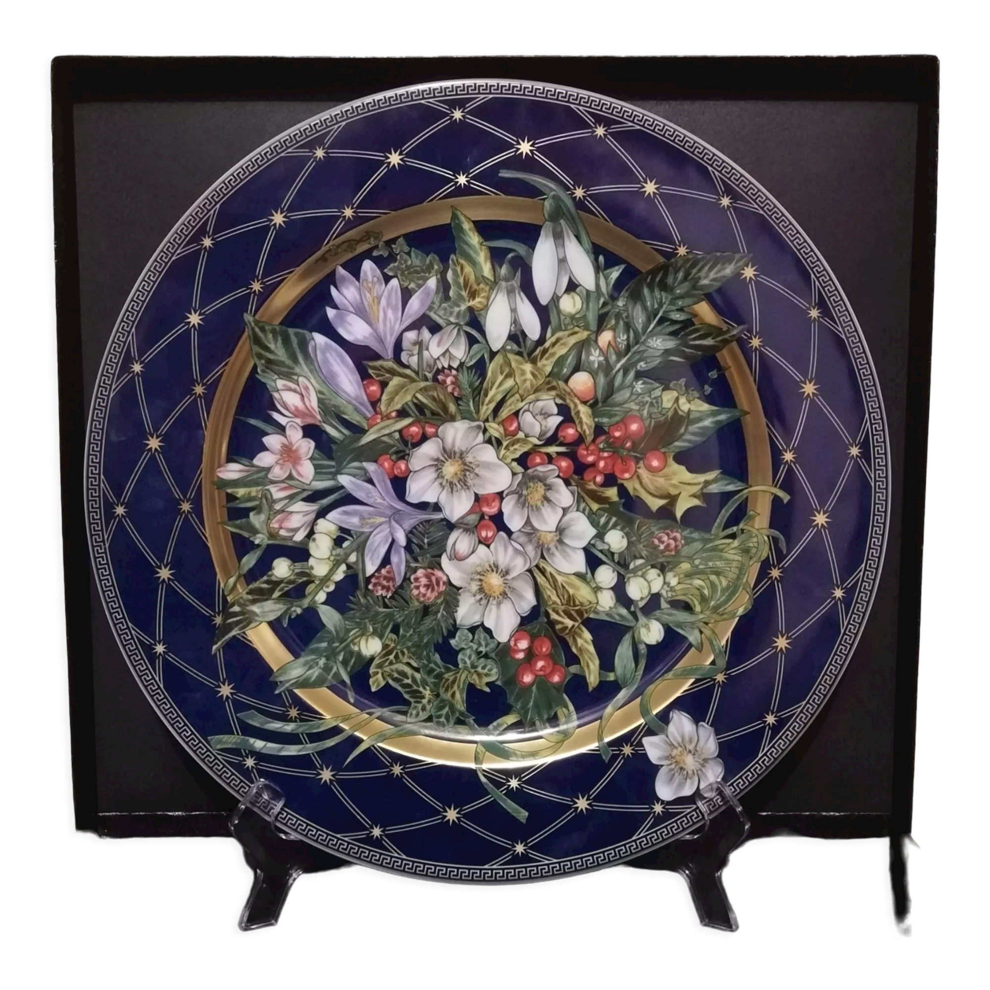 Rosenthal plate decorated by Versace