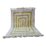 Handmade wool Berber rug 300X200 cm