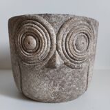 Owl cache pot