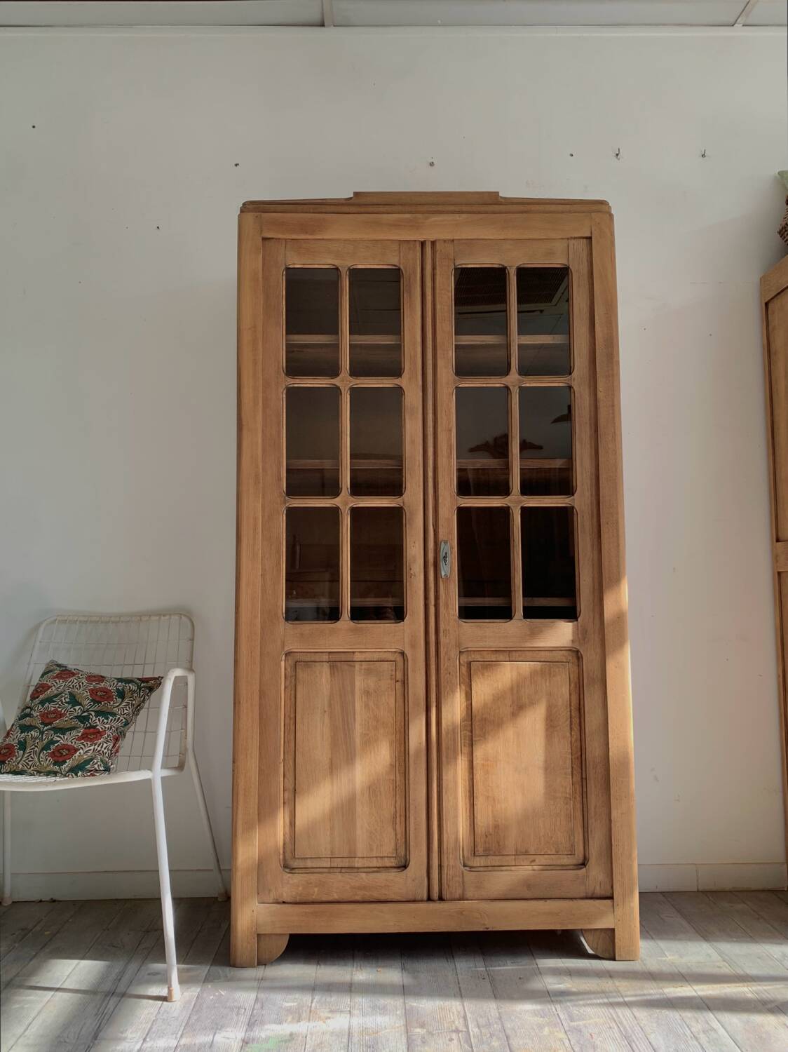 Parisian glass cabinet