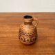 East German pottery vase from the mid-century GDR by Strehla Keramik, 1960s.