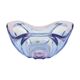 Vintage Murano Bowl Fruit Bowl Blue Purple Glass Sixties