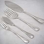 Christofle Fidélio 10 fish cutlery + serving cutlery 22 pieces silver-plated metal