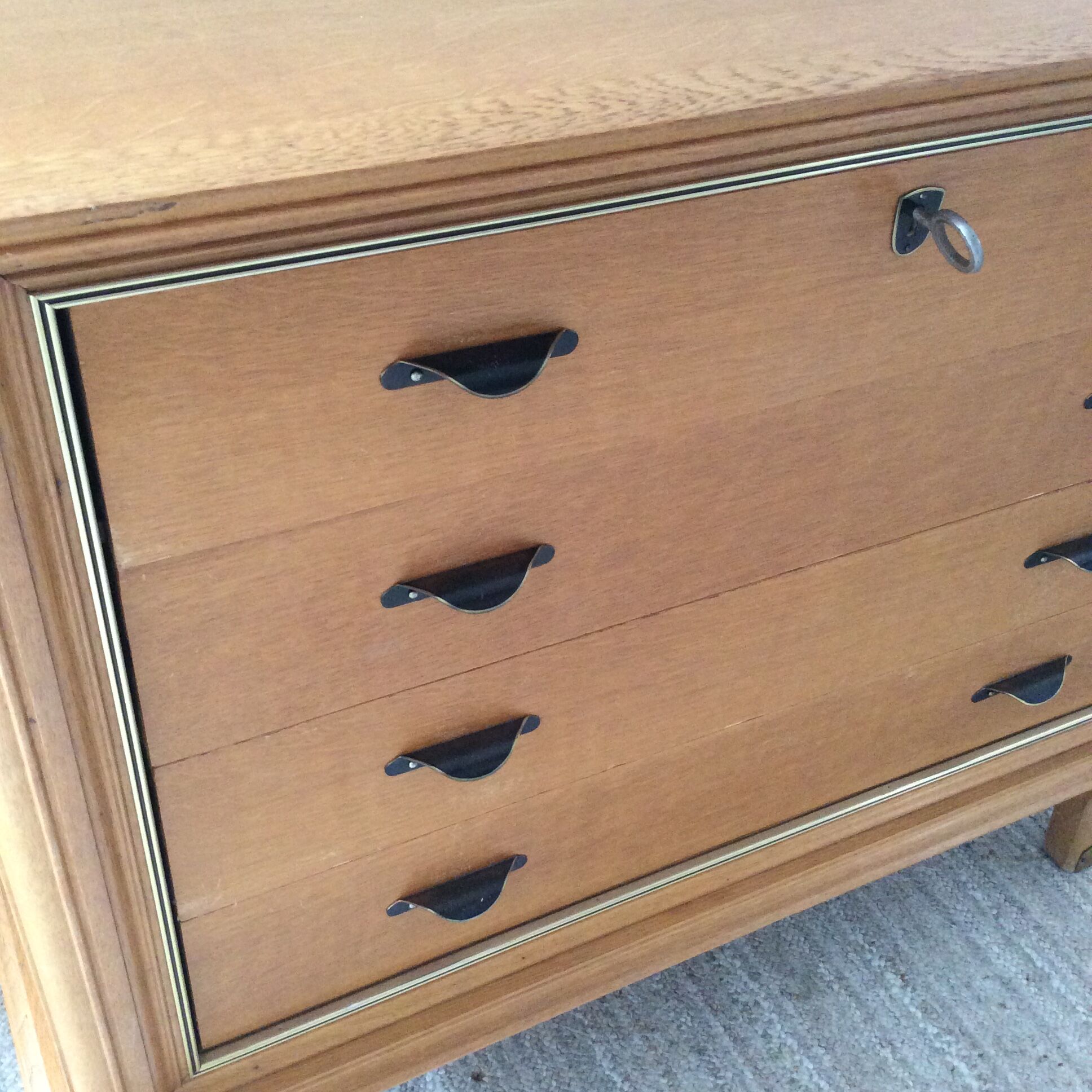 Vintage wooden dresser from the 60/70