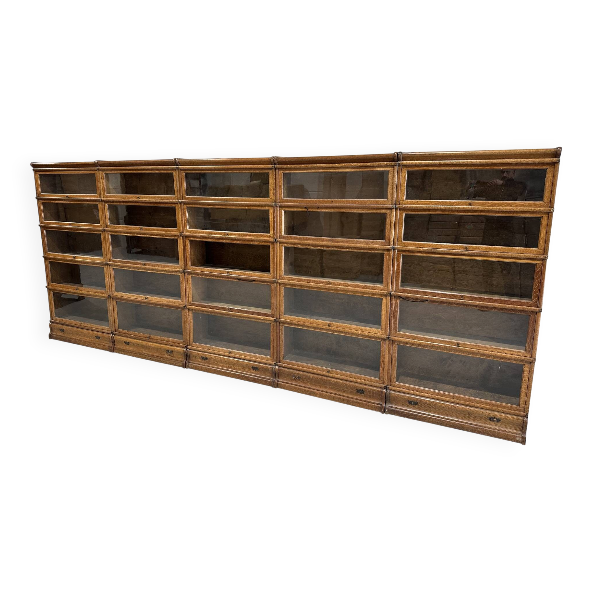 Large Globe Wernicke Bookcase