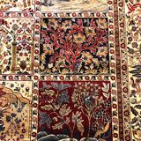 Wool carpets, cloisonné decorations of birds and gardens, mechanical weaving. New condition.