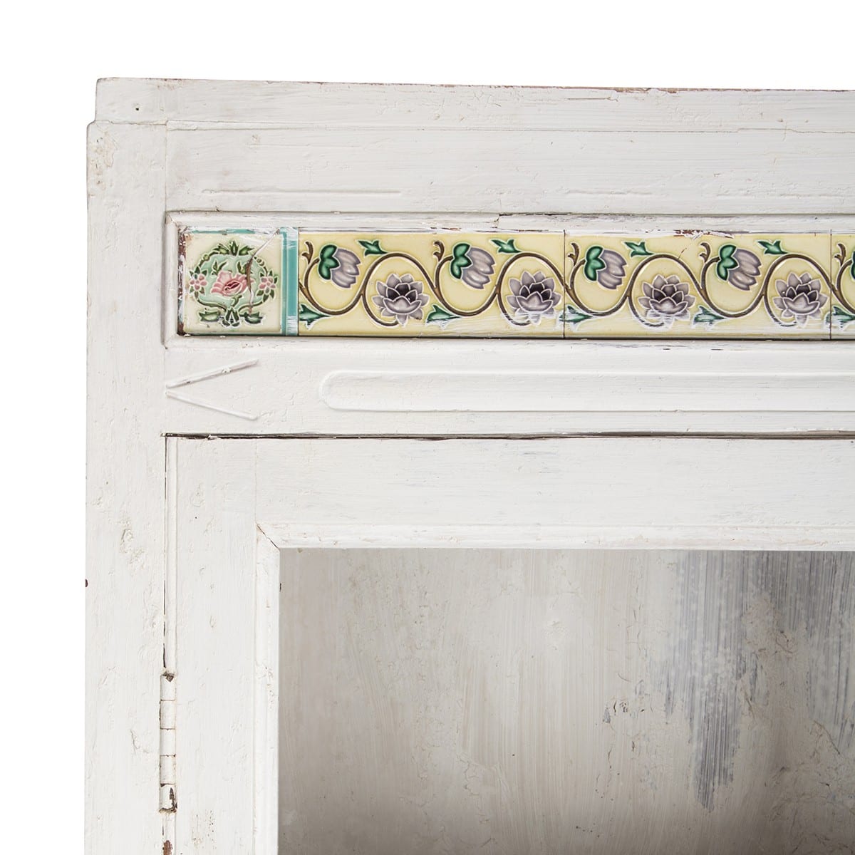 White wooden furniture