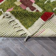 Tapis en laine artisanal marocain, grande taille 250x150 cm, fait main