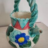 Ceramic carafe Longwy