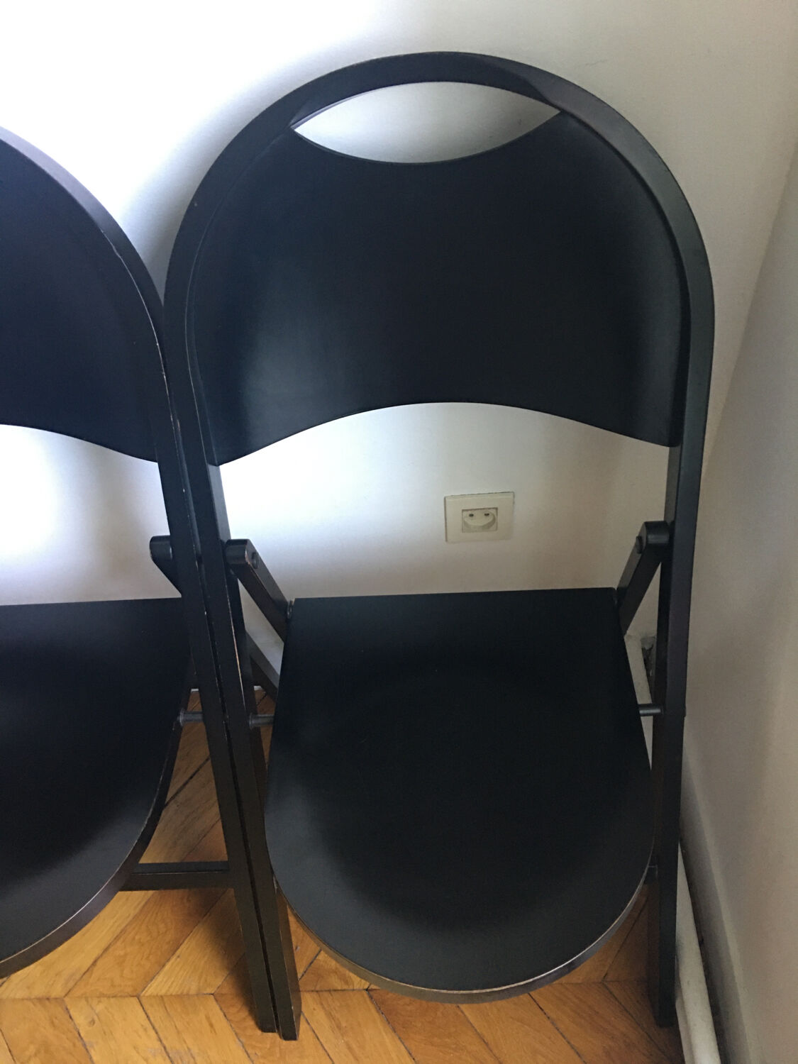 Castiglioni folding table & chairs 1965