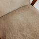 Vintage teak armchair, 1960s - Beige upholstery