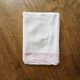 Children's bed sheet, baby, vintage antique linen