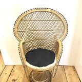 Children's rattan chair