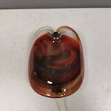 Glass wall lamp, by Per Lutken for Holmegaard Glass factory in the late 70s