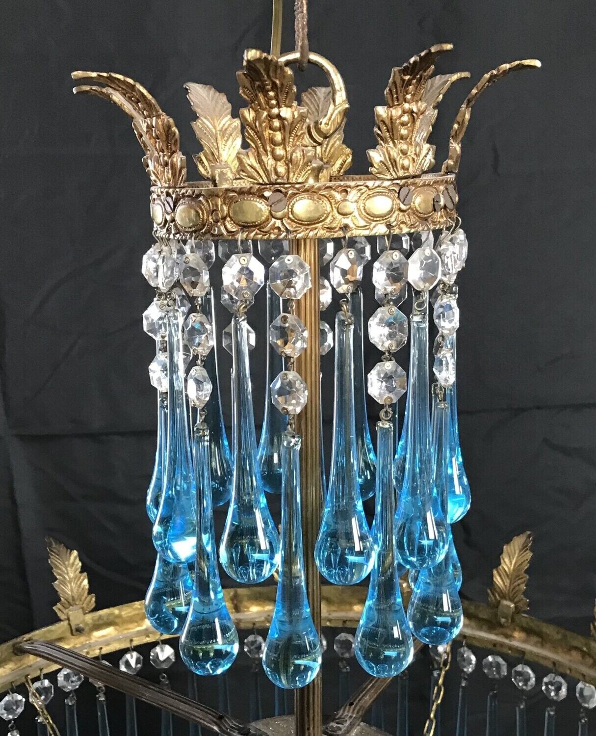 Chandelier drops Murano