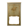 Louis XV era 1900 gilded laquered wood trumeau