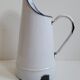 Broc enamelled white