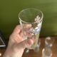 Set of carafe and 6 Legras glasses