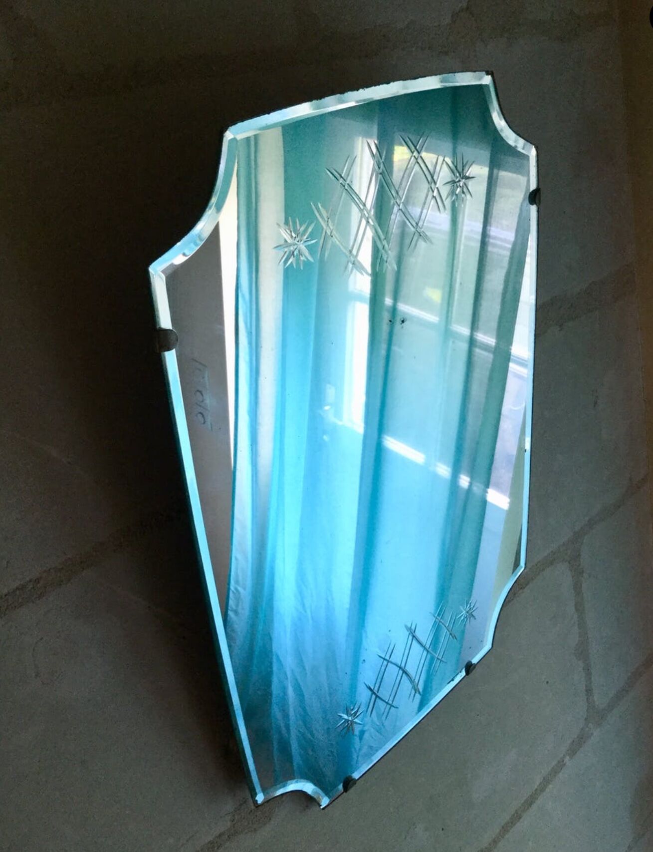 Mirror biseaute art deco 59 x 41cm