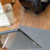 Isocèle metal shelf by Max Sauze, 1970s