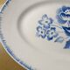 Digoin Sarreguemines oval dish with Simone decoration