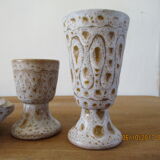 Set of ceramics signed Austry years 60 - 70