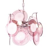 "Space Age" chandelier in Murano glass by Gino Vistosi 1970.