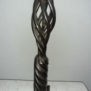 Wrought iron lamp foot