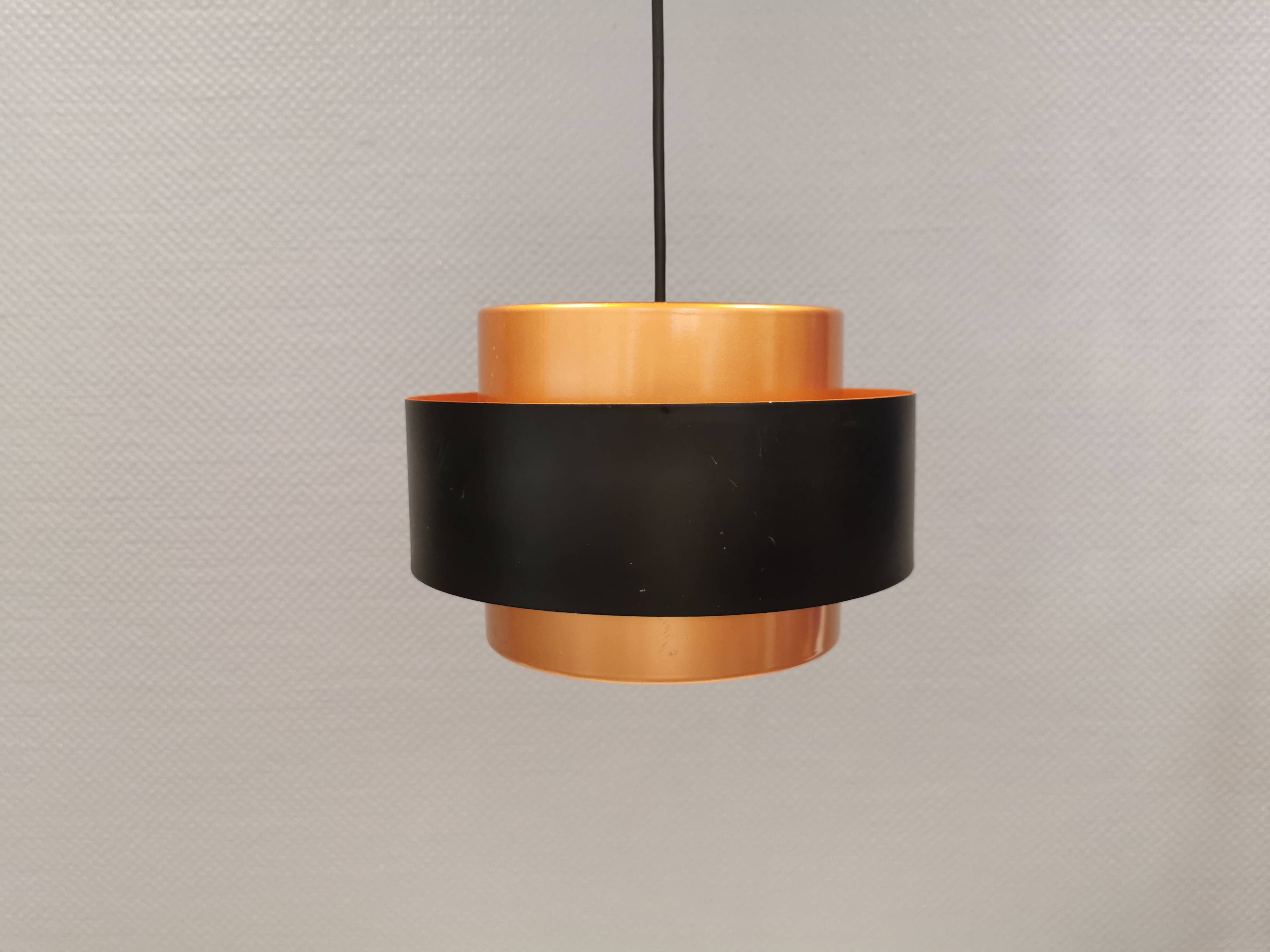 Juno hanging lamp by Jo Hammerborg, for Fog&Mørup Denmark 1966.