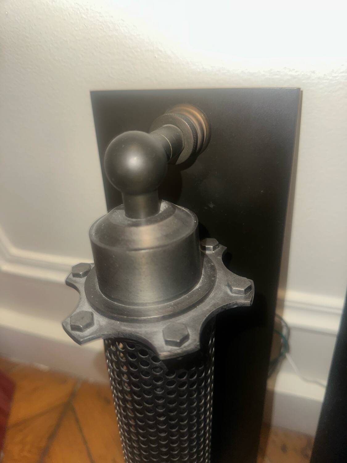 Vintage industrial style wall lights