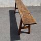 Banc de ferme en bois