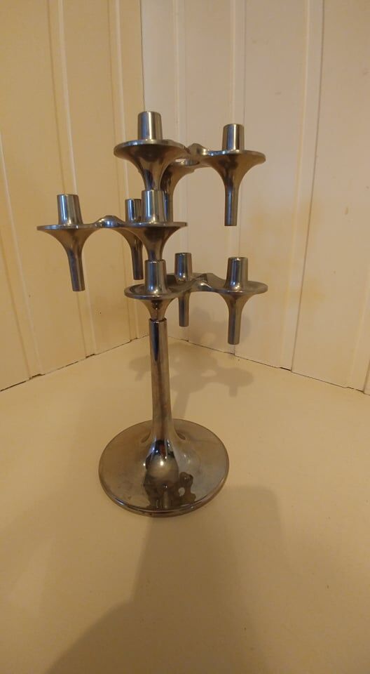 Candlestick by Caesar Stoffi and Fritz Nagel for BMF