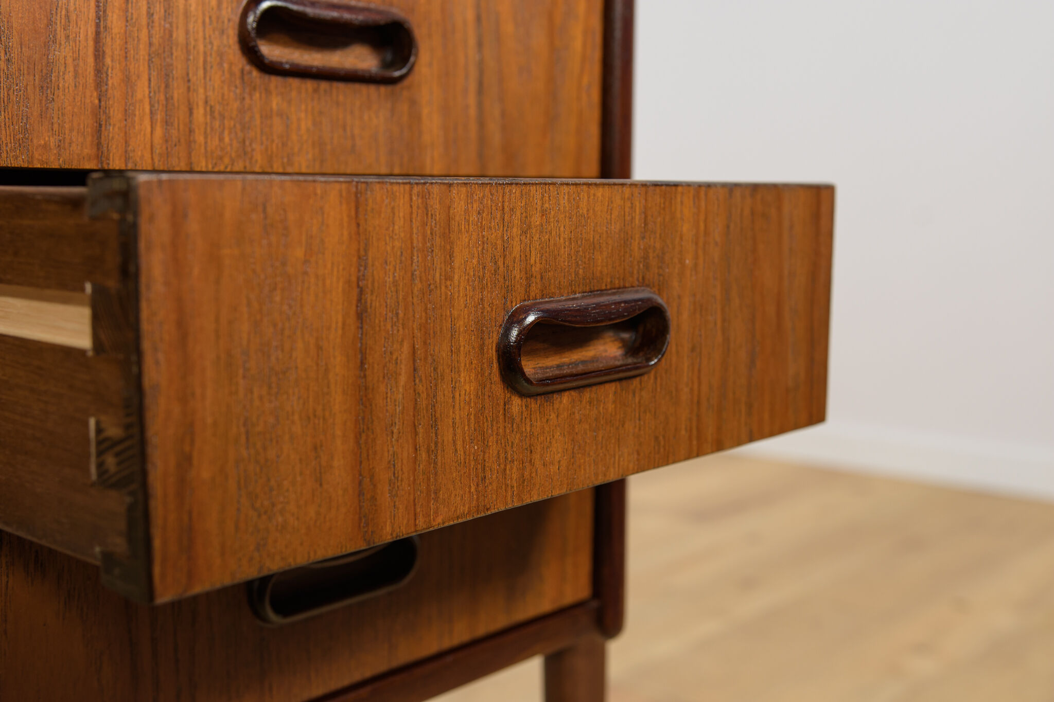 Mid-Century Freestanding Teak Desk, Denmark, 1960s
