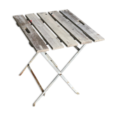 Salon de jardin 4 chaises et table pliante