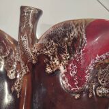 Decorative plate or fruit bowl in Vallauris ceramic