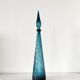 Vintage Italian glassware, bottle or carafe, 1960s, EMPOLI