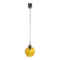 1970s modernist hanging lamp, poland