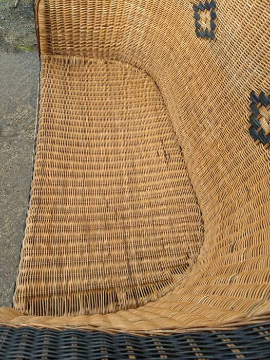 Wicker sofa