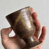 Small old stoneware mug