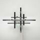 Mid-century Swiss space-age wall lamps or ceiling lights by Temde, 1960s.