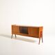 Teak sideboard by Bengt Ruda, 1950s/1960s