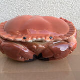 Crab box signed Michel Caugant