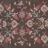 Southwest Wool Rug, Oriental Turkey Oushak Rug with Floral Pattern 4'11" X 8'5"