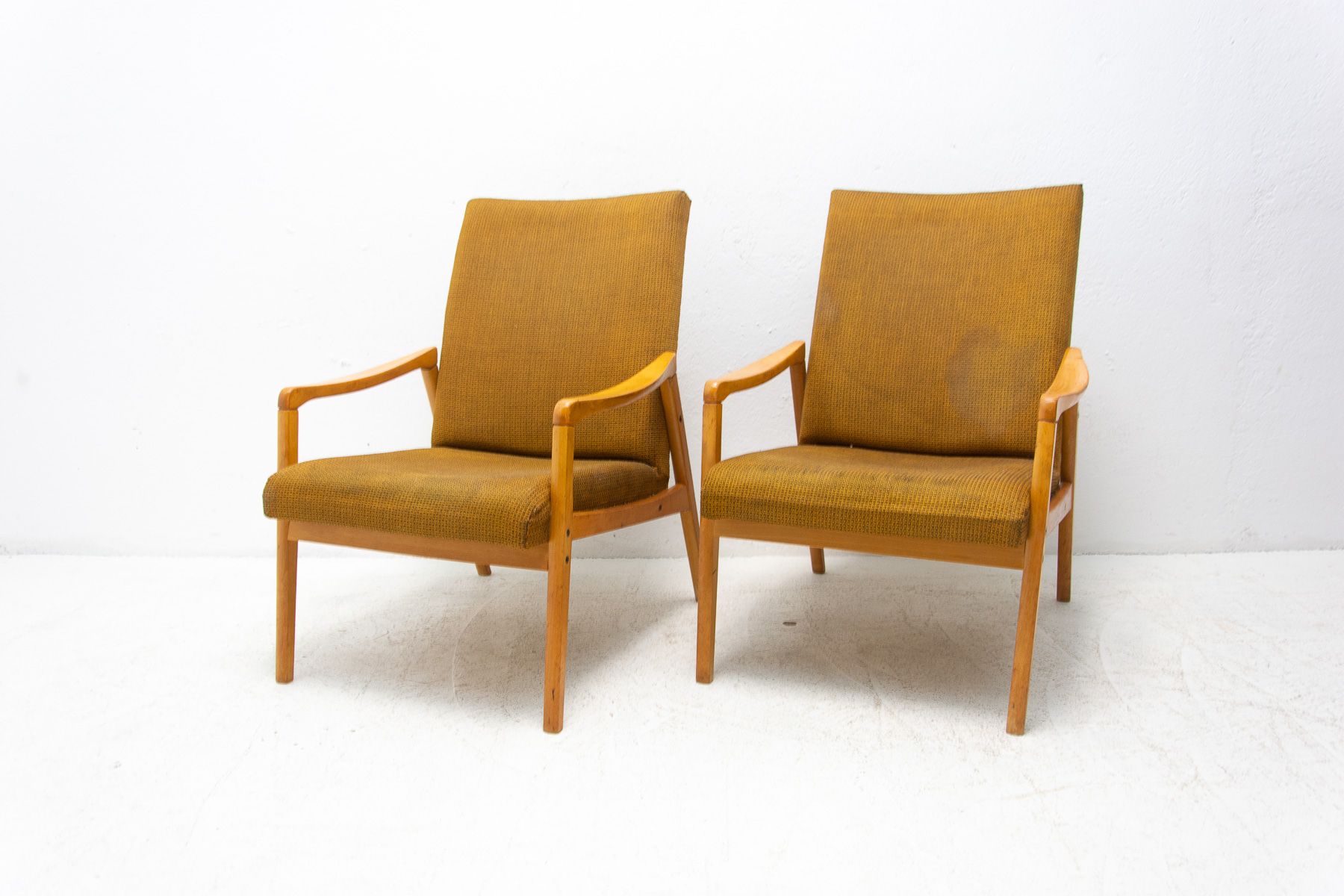 Pair of armchairs by Jiří Jiroutek for Interiér Praha, 1970