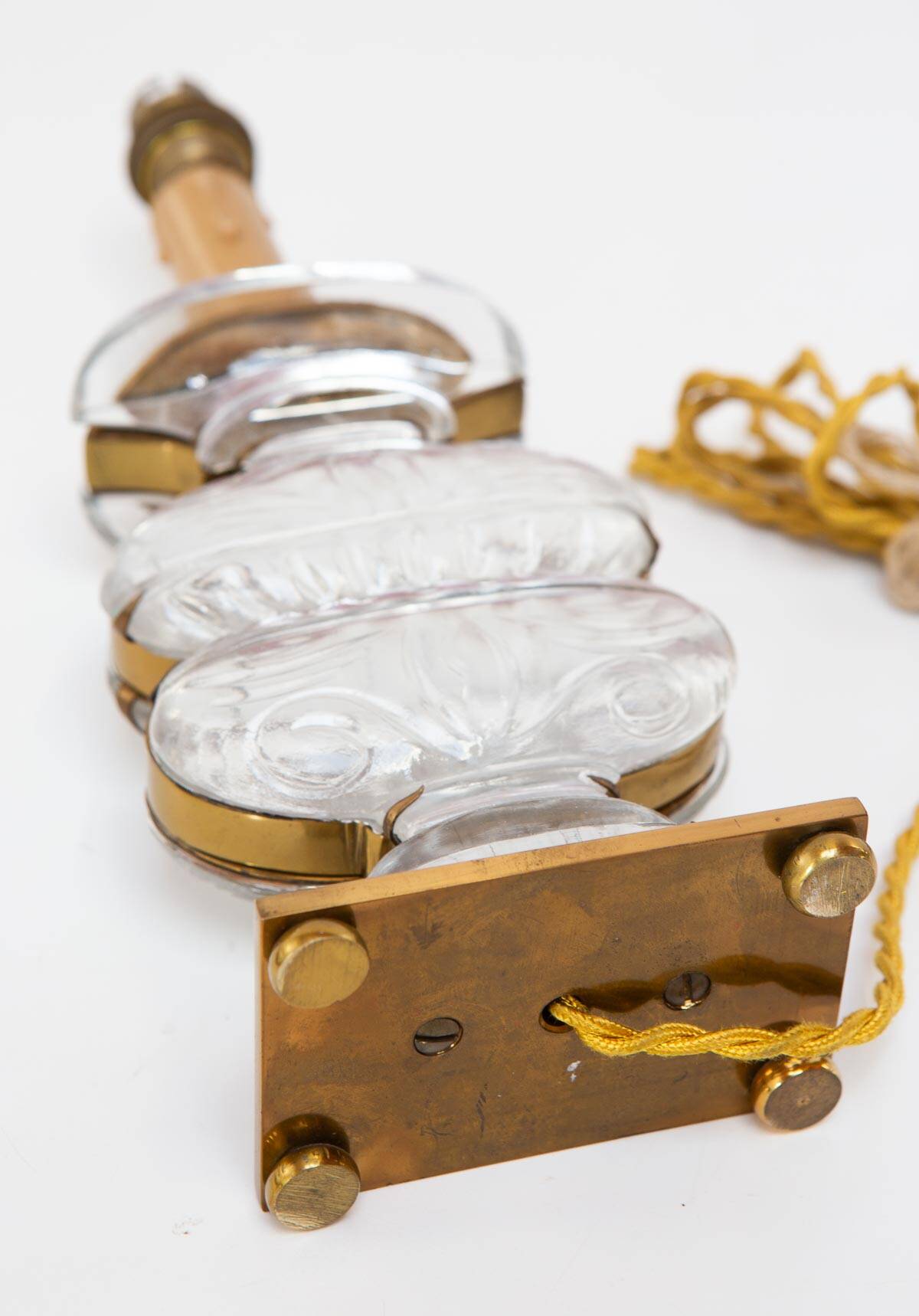 Baguès Maison table lamp in brass and crystal, circa 1960 (32.5 cm)