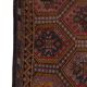 Vintage Turkish hallway rug 88x288 cm