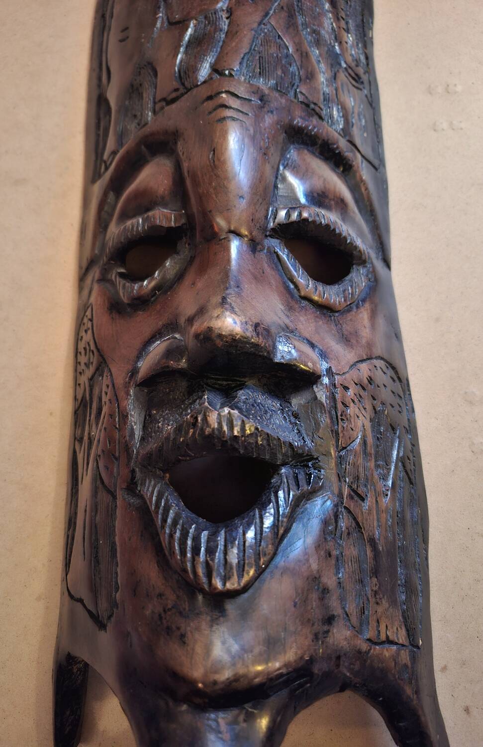 Wenge tribal mask
