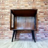 Renovated TV cabinet, type 600-204 with strands, PRL, 1960s