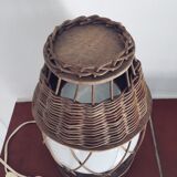 Rattan lamp